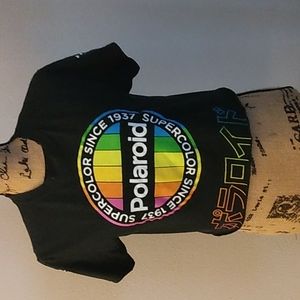 A-5 Cropped Polaroid T shirt sz small 🚨🛑